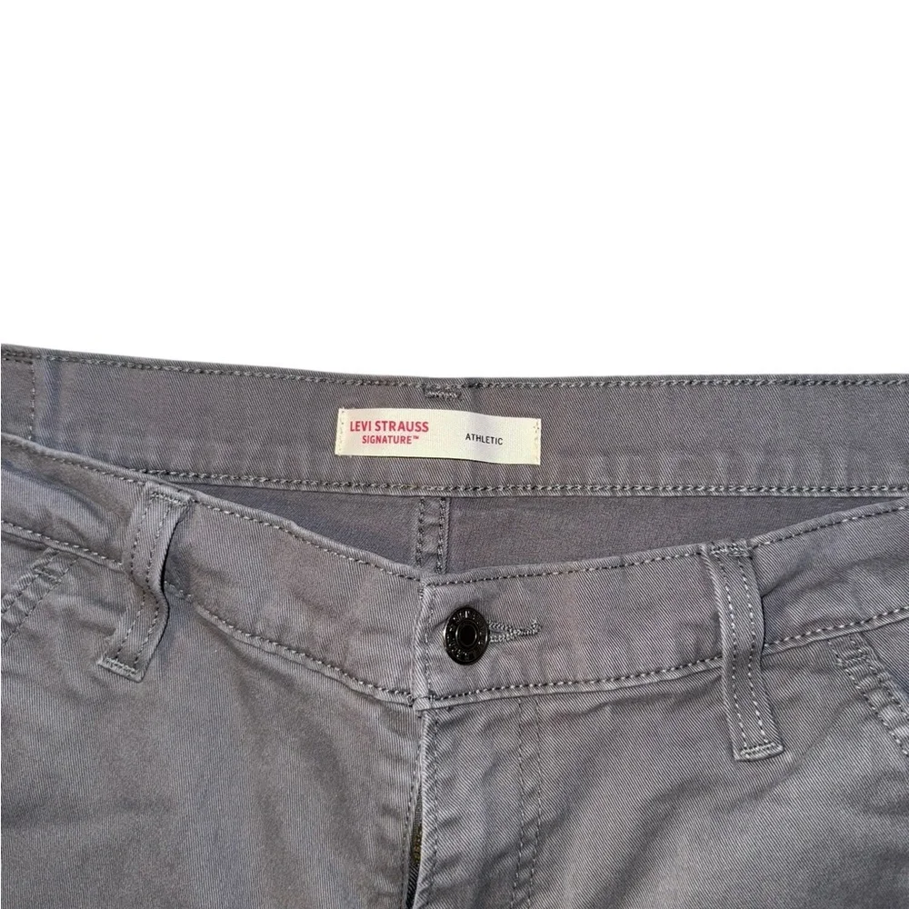 Men’s Levi Strauss Signature Athletic fit W34‎ L32 GRAY - Picture 2 of 4
